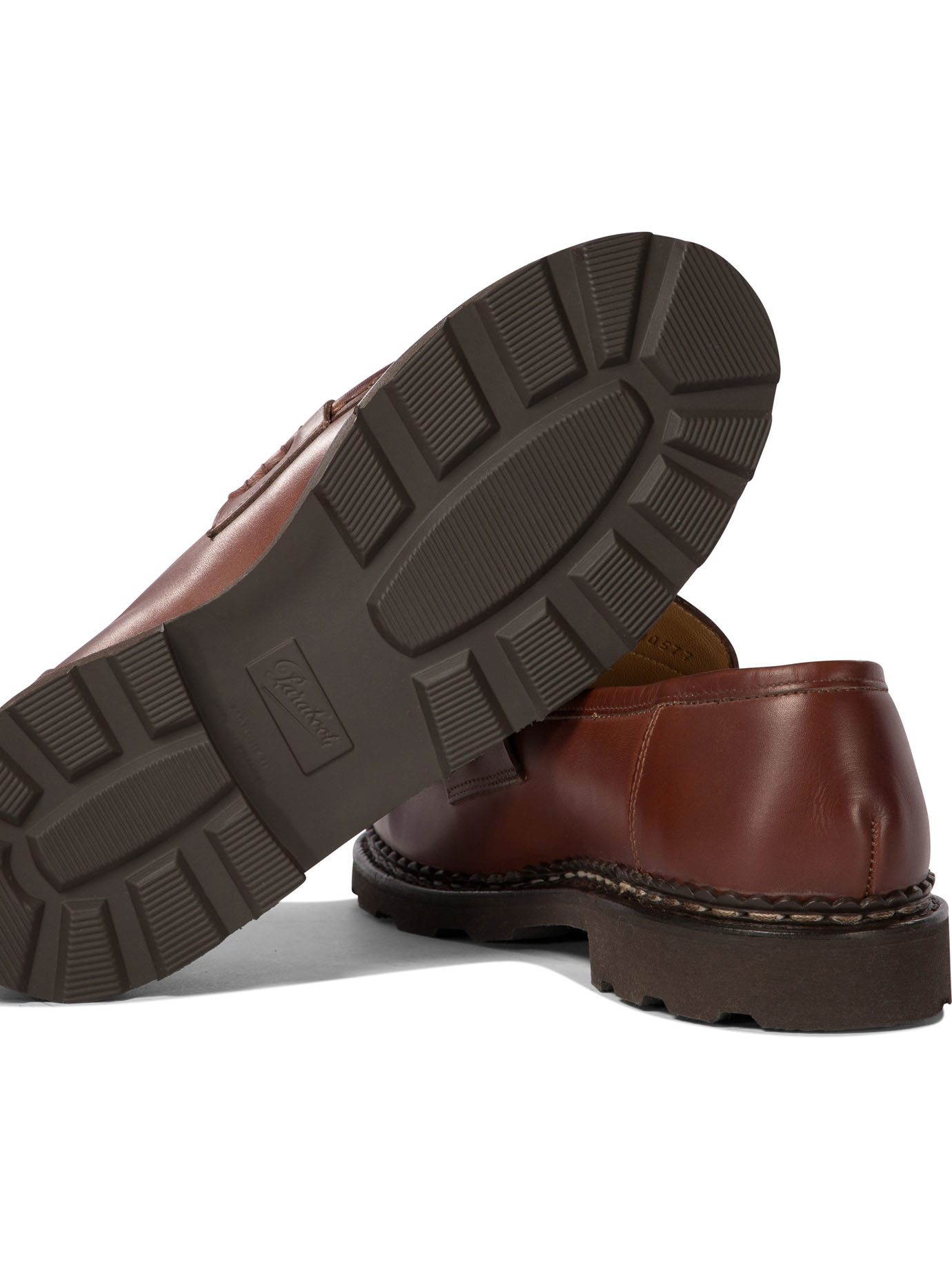 PARABOOT Brown Reims loafers